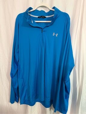 Under Armour Men’s Bright Blue Half-Zip Performance Jacket